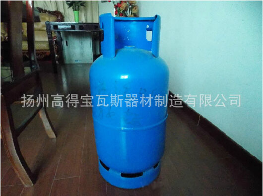 LPG-15型号15公斤规格液化气钢瓶,液化气罐出口型号蓝色