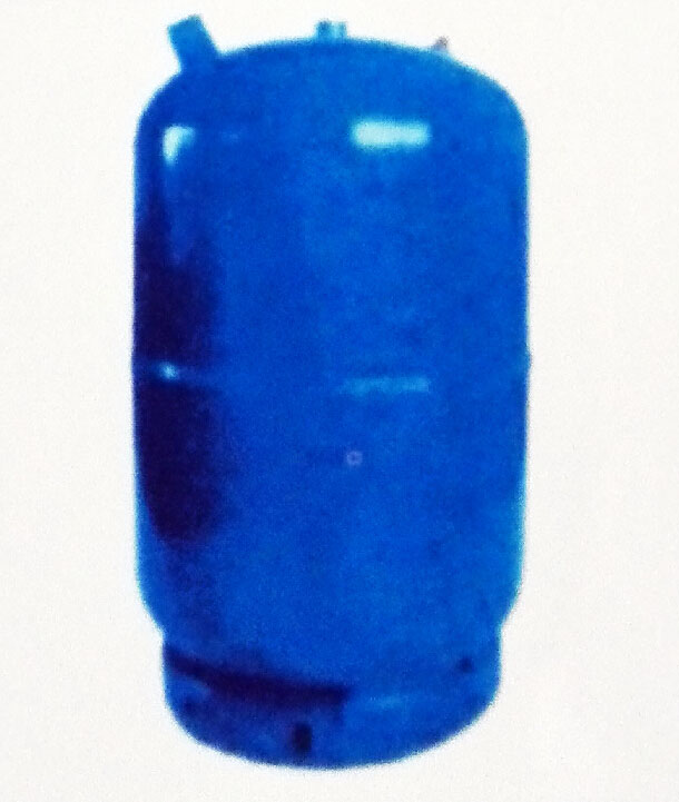 蓝色无阀LPG-5B型号5公斤规格液化气钢瓶,液化气罐