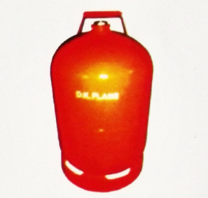 红色LPG-5A型号5公斤规格液化气钢瓶,液化气罐
