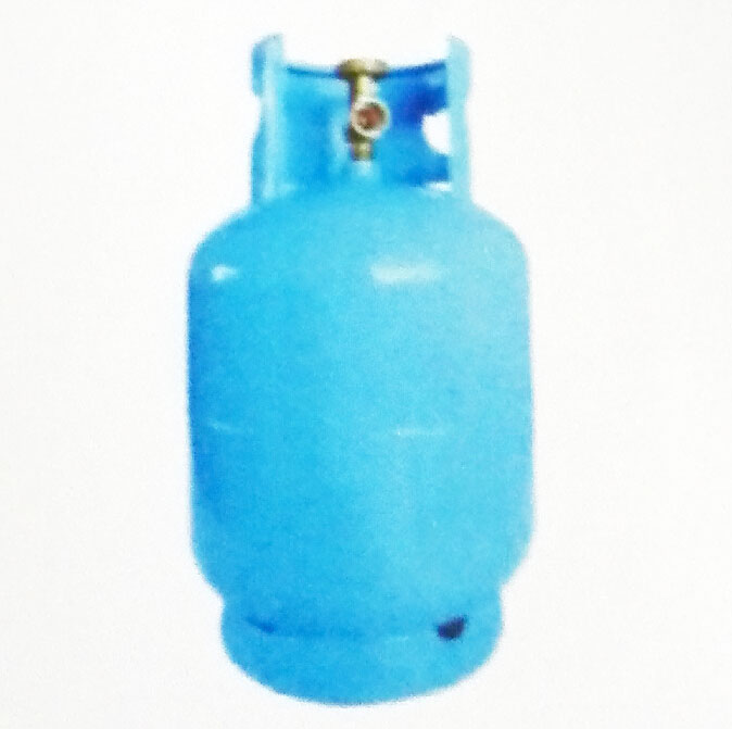 淡蓝色LPG-5E型号5公斤规格液化气钢瓶,液化气罐