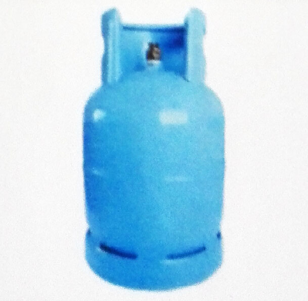 淡蓝色不带阀门规格3公斤液化气钢瓶，液化气罐，型号LPG-3H