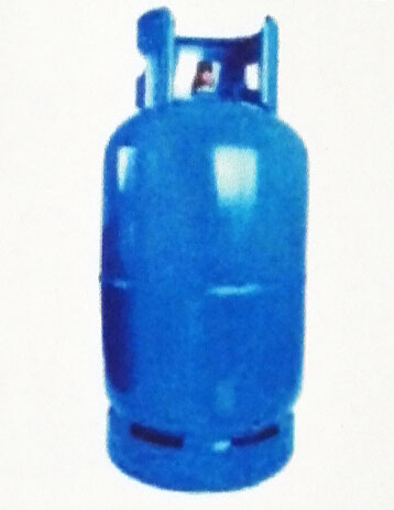 蓝色LPG-12C型号12公斤规格液化气钢瓶,液化气罐