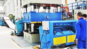 开平落料生产线（含液压机、开平落料线）Hydraulic press, Decoiler and blanking production line and blanking die