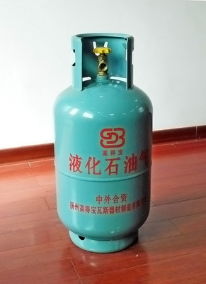 主打产品家用标准规格15kg型号液化气钢瓶，液化气罐